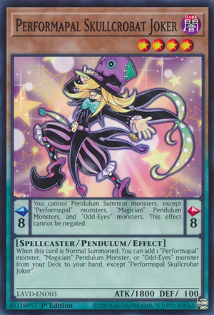 Performapal Skullcrobat Joker - Yugipedia