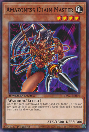 Amazoness Chain Master - Yugipedia