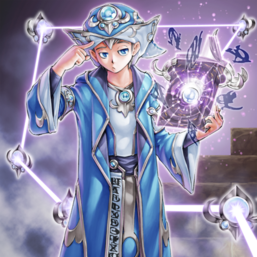 "Spellbook Magician of Prophecy" and "Spellbook of Secrets" in the artwork of the former card.