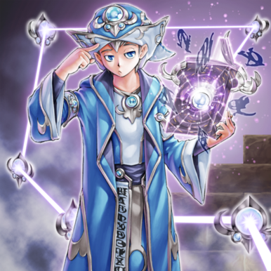 "Spellbook Magician of Prophecy" and "Spellbook of Secrets" in the artwork of the former card.