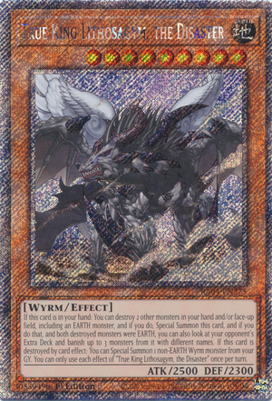 True King Lithosagym, the Disaster - Yugipedia