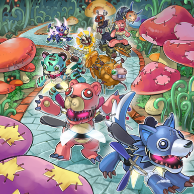 "Frightfur" Fusion Monsters shown in Frightfur March"