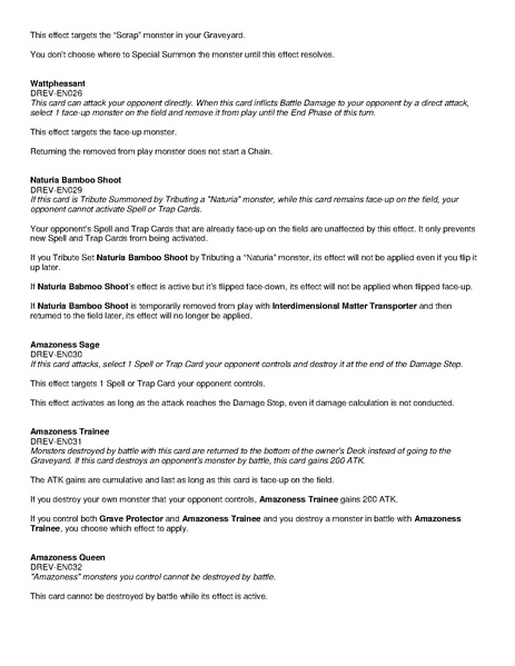 File Card Rulings Duelist Revolution Sneak Peek V1 0 Pdf
