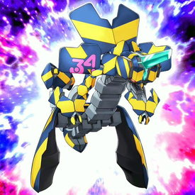 Card Artworks:Number 34: Terror-Byte - Yugipedia