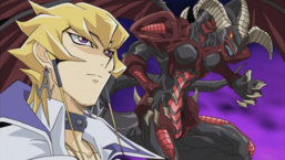 Jack alongside "Red Dragon Archfiend".