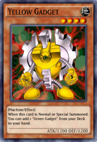 Yellow Gadget (Duel Links) - Yugipedia - Yu-Gi-Oh! wiki