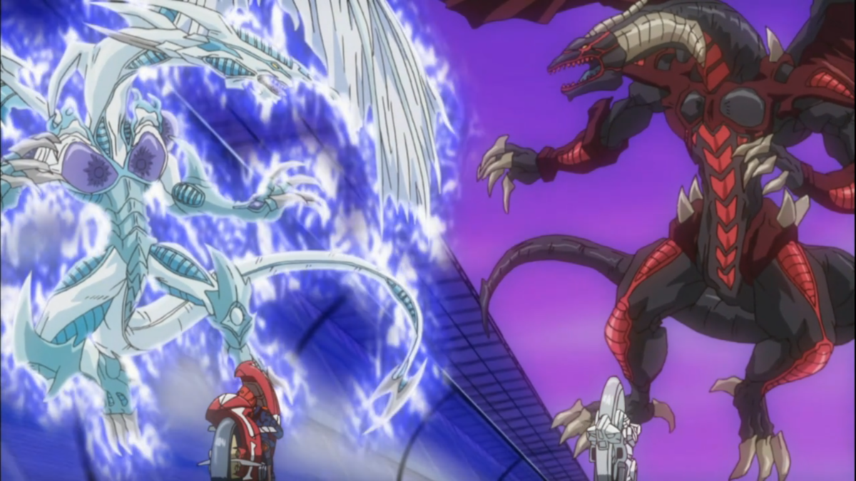 Watch Yu-Gi-Oh! 5D's Episode : Clash of the Dragons, Part 1