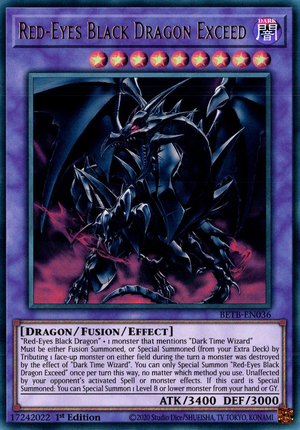 Red-Eyes Black Dragon Exceed - Yugipedia