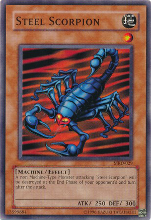 Steel Scorpion Yugipedia Yu Gi Oh Wiki