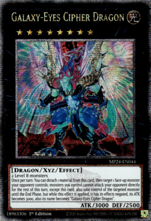 cipher yugioh cards Galaxy-Eyes Blade Dragon - GFTP-EN059 - Ultra Rare Mint / near mint condition trading card YuGiOh Raging Tempest Single Card