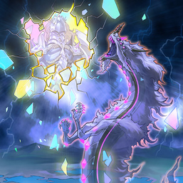 "Metaphys Armed Dragon" and "Metaphys Ragnarok" in the artwork of "Metaphys Factor"