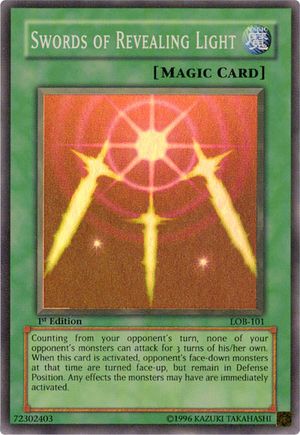 Card Errata:Swords of Revealing Light - Yugipedia