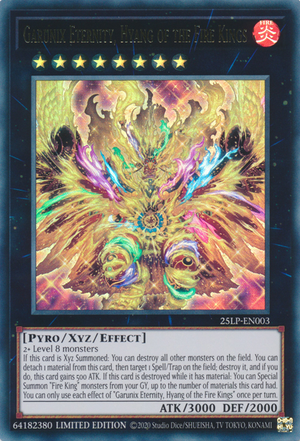 Garunix Eternity, Hyang of the Fire Kings - Yugipedia