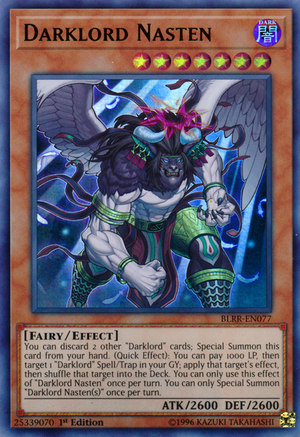 Item - Polluted Dark Lord Card
