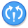 Emblem-contradict-blue.svg