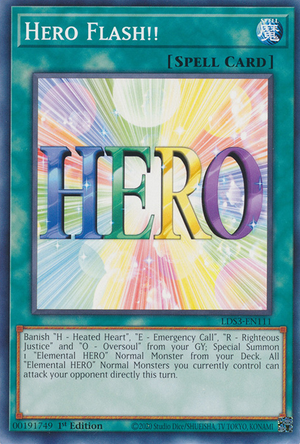 Hero Flash!! - Yugipedia - Yu-Gi-Oh! wiki