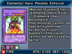 Elemental Hero Phoenix Enforcer (World Championship 2008) - Yugipedia