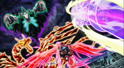 Yusei Fudo and Z-one's Duel