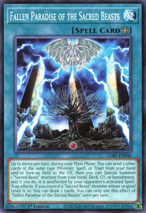 Fallen Paradise of the Sacred Beasts - Yugipedia