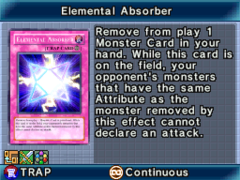 【早い者勝ち】MONSTER Absorber 82/6 モンスターアブソーバー Elemental Absorber (World Championship 2007) - Yugipedia