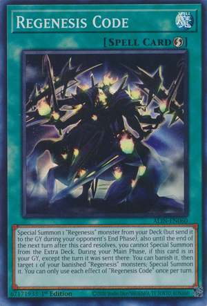 Regenesis Code - Yugipedia