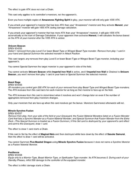 File Card Rulings Duelist Revolution Sneak Peek V1 1 Pdf