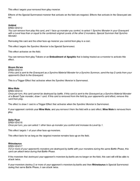 File Card Rulings Duelist Revolution Sneak Peek V1 1 Pdf