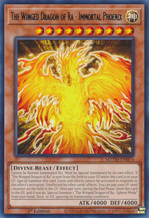 The Winged Dragon of Ra - Immortal Phoenix - Yugipedia