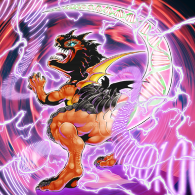 "Evolsaur Cerato" in the artwork of "Evo-Miracle"