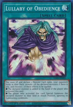 Lullaby of Obedience - Yugipedia