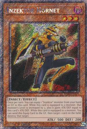 yugioh inzektor cards Crossbow Zektarrow - GAOV-EN061 Rare You can send this face Inzektor Hornet - Yugipedia