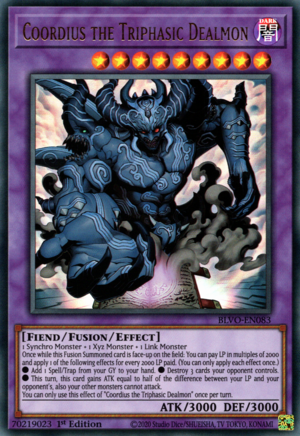 Card Errata:Coordius the Triphasic Dealmon - Yugipedia
