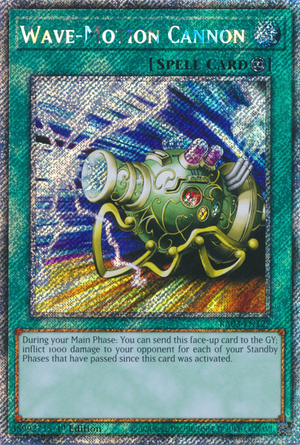 yugioh cannon spell card Wave-Motion Cannon