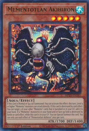 Mementotlan Akihiron - Yugipedia