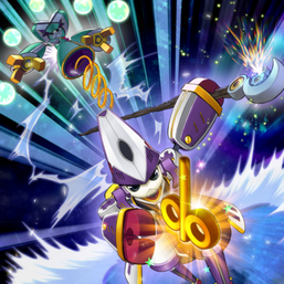 "Wind-Up Magician" and "Wind-Up Juggler" in the artwork of "Zenmairch".