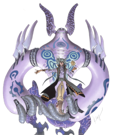 Aigami with "Indiora Doom Volt the Cubic Emperor"