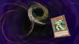 Various Gem-Knight monsters banished by Fragment Fusion in Yu-Gi-Oh! ARC-V