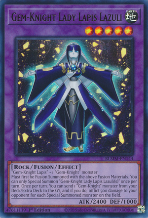 Gem-Knight Lady Lapis Lazuli - Yugipedia