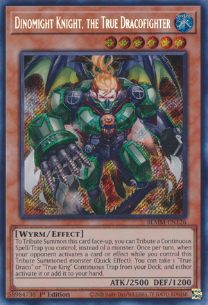 Dinomight Knight, the True Dracofighter - Yugipedia