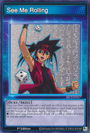 yugioh dice roll deck Complete Custom for Yu-Gi-Oh! Mint / near mint condition trading card yugioh master duel dice deck