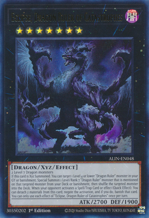 Eclipse, Dragon Ruler of Catastrophes - Yugipedia