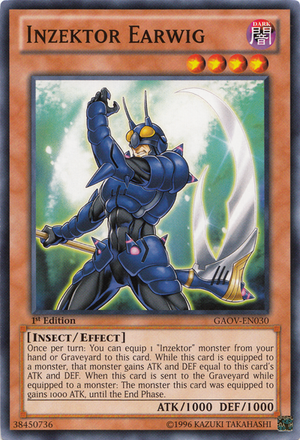 Inzektor Earwig - Yugipedia - Yu-Gi-Oh! wiki