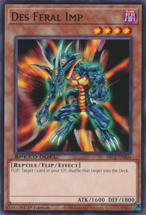 悪魔のインプ Des Feral Imp - Yugipedia
