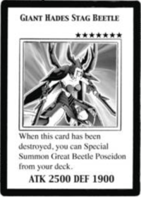 Giant Hades Stag Beetle - Yugipedia