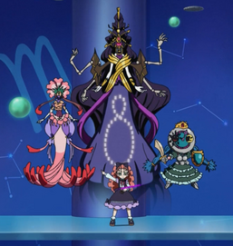 Aura Sentia with "Prediction Princess Tarotrei", "Prediction Princess Petalelf" and "Prediction Princess Astromorrigan".