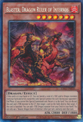 yugioh blaster dragon ruler of infernos deck Blaster, [CR05-AES31-QCSCR]  Cardingedge Mint / near mint condition trading card YuGiOh 2013 Blaster, Dragon Ruler