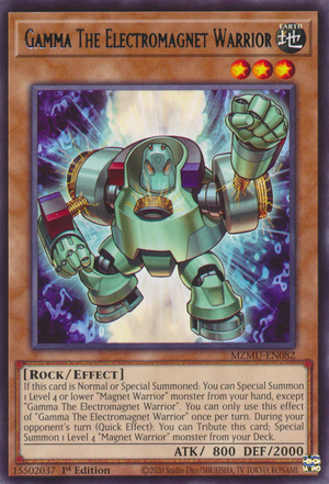 Gamma The Electromagnet Warrior - Yugipedia