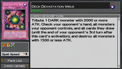 Deck Devastation Virus Force 4 Yugipedia Yu Gi Oh Wiki