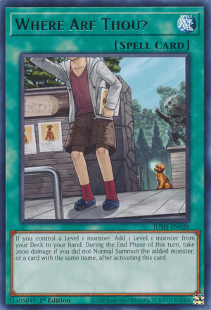 Where Arf Thou? - Yugipedia