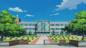 Maiami Second Middle School Front View